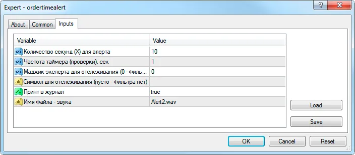 OrderTimeAlert: Your Go-To EA for MetaTrader 4