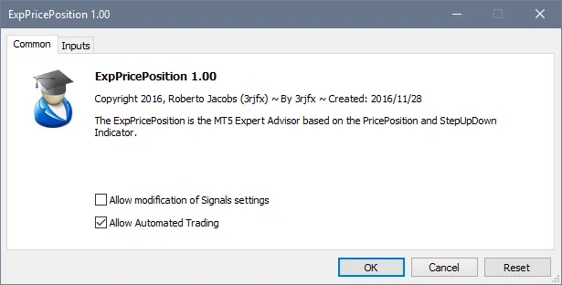 ExpPricePosition: L'Expert Advisor Ideale per MetaTrader 5