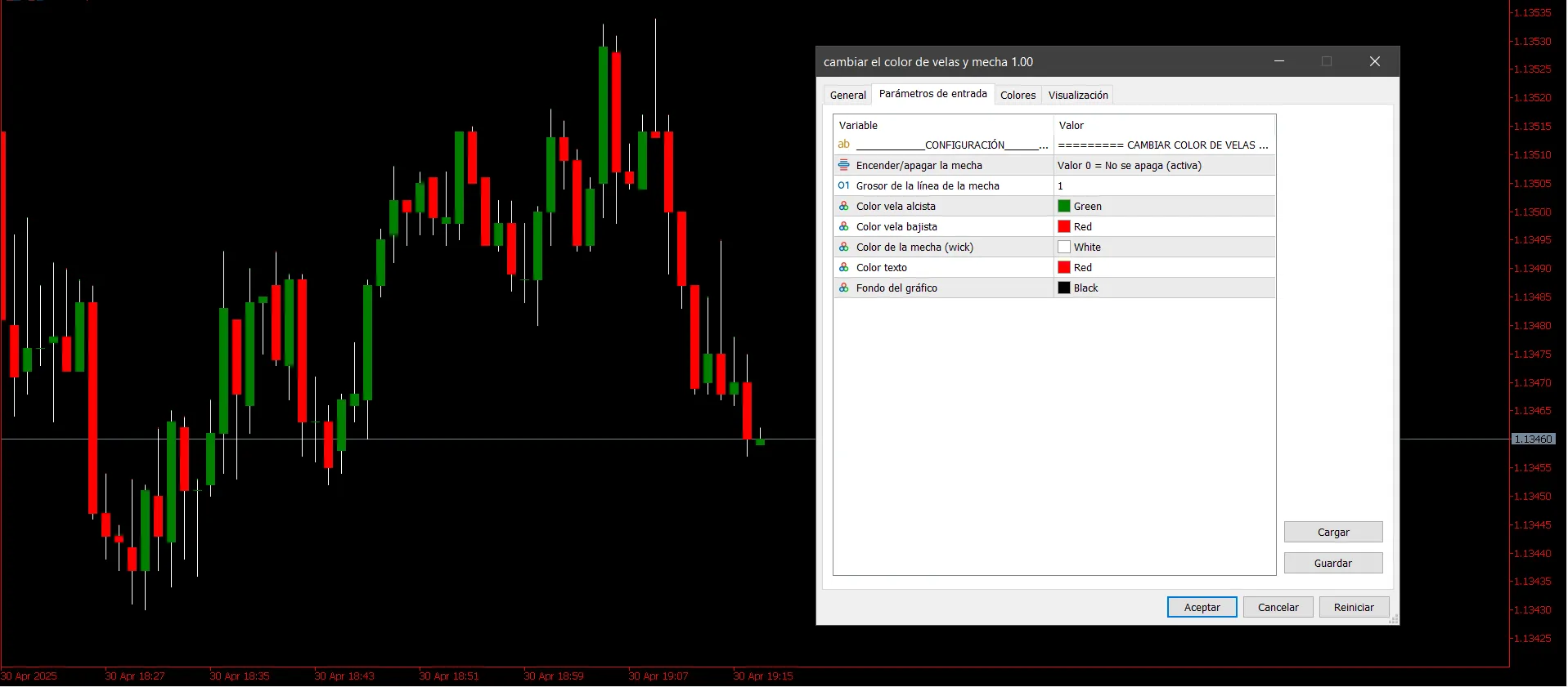 메타트레이더 5에서 캔들 색상 변경하기 - 거래자의 필수 인디케이터
