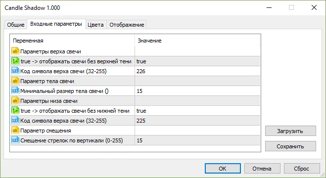 无影烛台输入参数