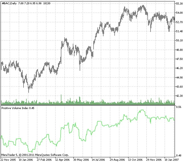 긍정적 거래량 지수(PVI): 메타트레이더 5에서 활용하는 기술적 지표
