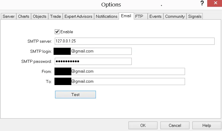Cross MA Alert Once Email Cross MA Alert Once Email
